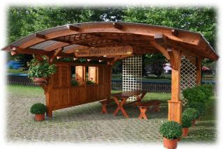 Pergola oblouková typ 02